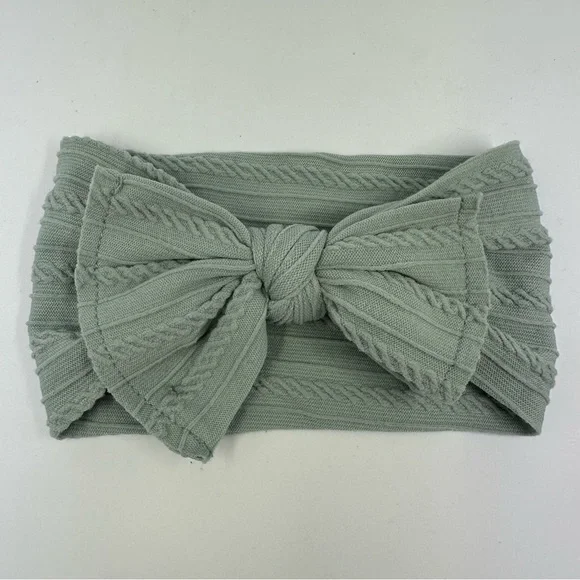 Prohouse Baby Girl Nylon Handmade Headbands Newborn Infant Toddlers | 7 Pack - Picture 5 of 16